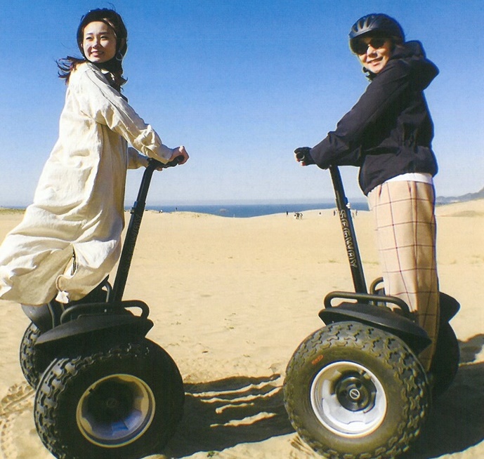 With Sakyu Segway, a new appreciation for the Sand Dunes!