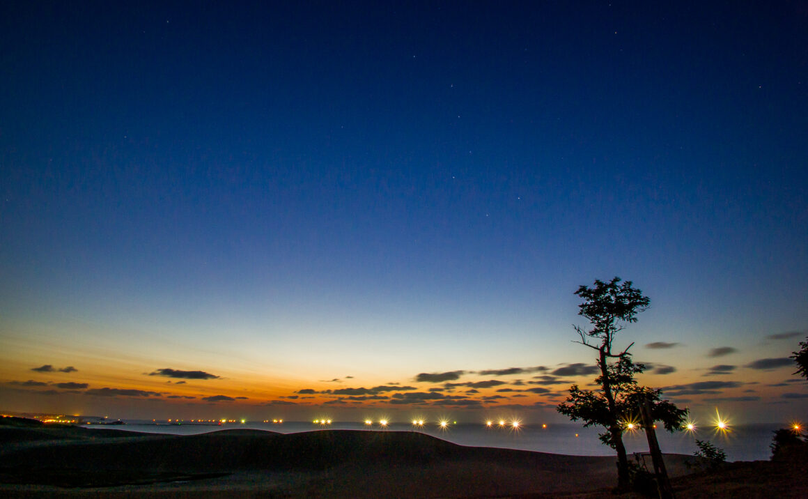 Isaribi is summer tradition of the Sea of Japan